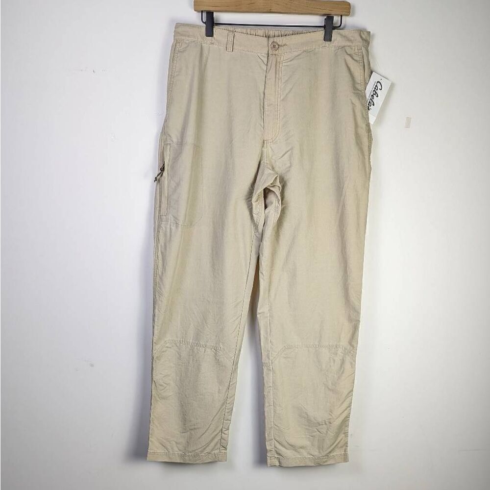 Brand New Cabela’s Men’s 38 X 32 Hunting Lookout Pants Pockets Sand Tan